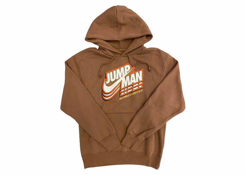 Dukserice Jordan Jordan Jumpman Fleece Pullover Hoodie Archaeo Brown Smeđa | DC9604-256