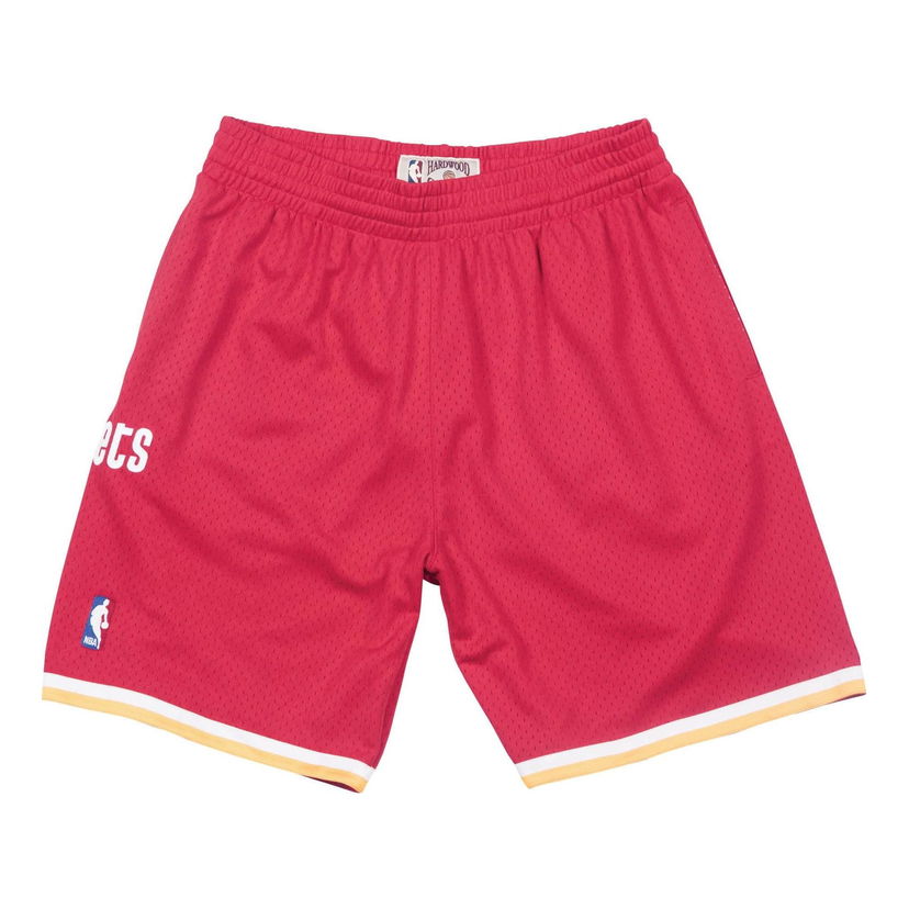 Kratke hlače Mitchell & Ness Mitchell & Ness Houston Rockets Swingman Shorts Crvena | SMSHGS18233-HROSCAR93