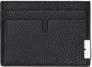 Novčanik Burberry Black B Cut Card Holder Crna | 8083754, 0