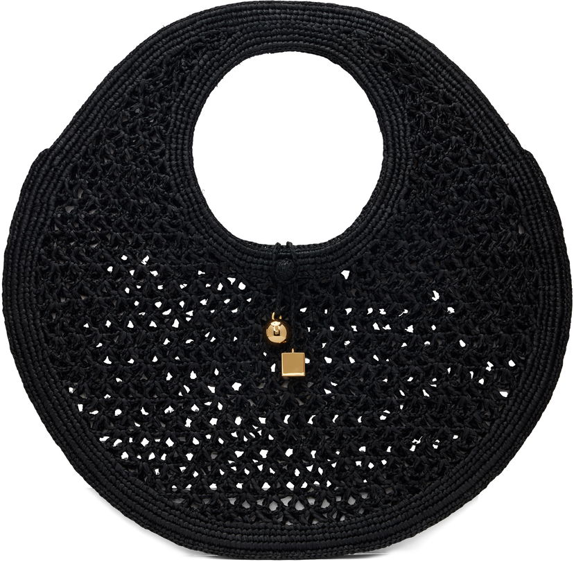 Tote bag Jacquemus Round Tote Crna | 24H243BA387-3219