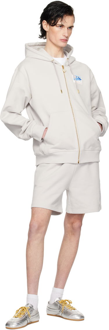 Kratke hlače Casablanca Temple Graphic Shorts Siva | MPS25-JTR-003-02, 3