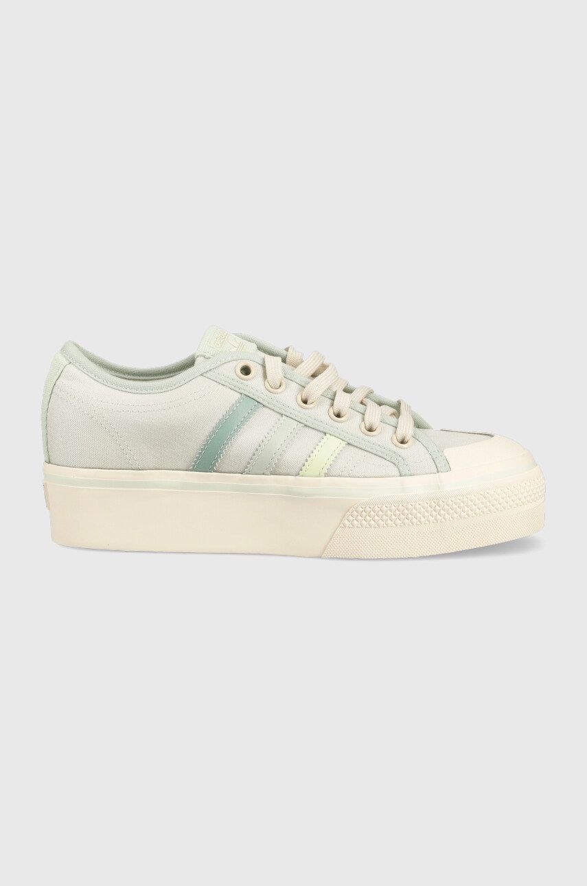 Tenisice i cipele adidas Originals Nizza Platform Bež | GX4605, 0