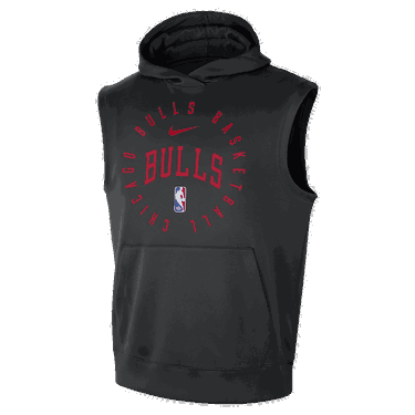 Dukserice Nike NBA Chicago Bulls Spotlight Sleeveless Hoodie Crna | HJ9161-010, 2