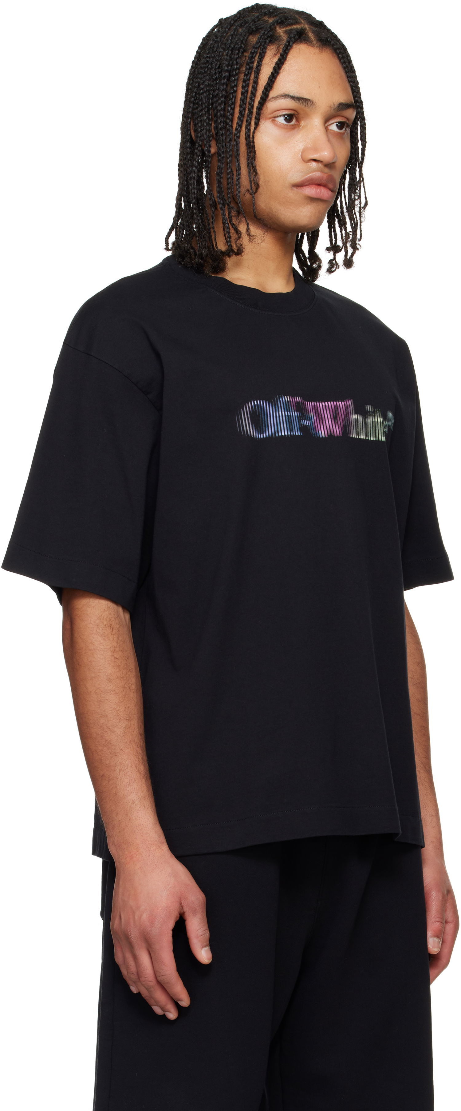 Majica kratkih rukava Off-White Off-White Skate Short Sleeve T-Shirt Crna | OMAA120S25JER00M1084, 1