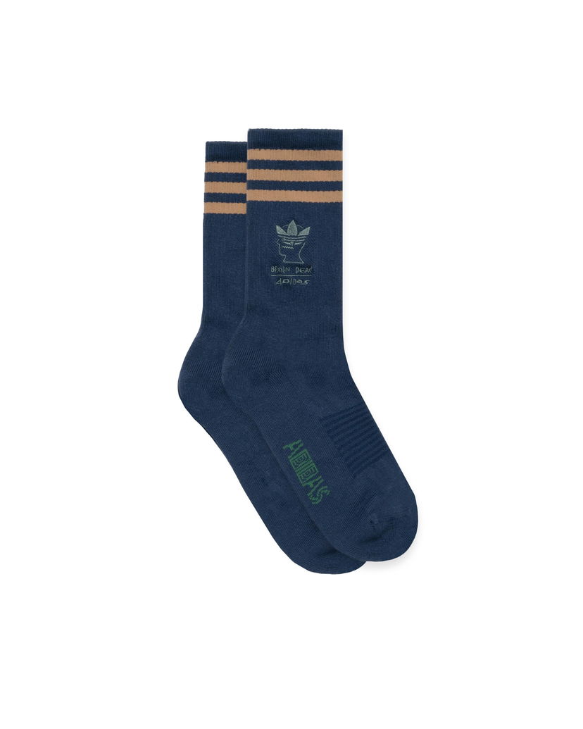 Čarape adidas Originals BRAIN DEAD Crew Socks Plava | JN2408