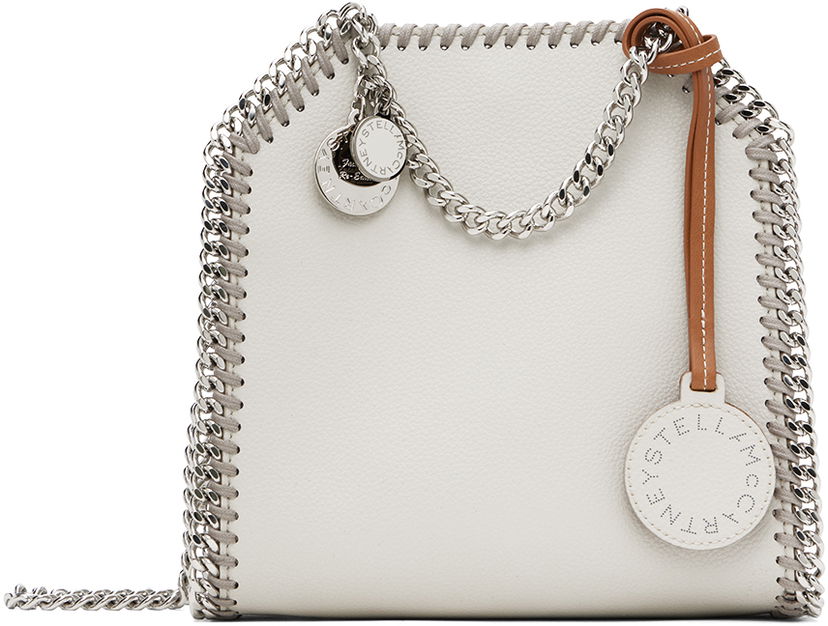 Torba za rame Stella McCartney Falabella Tiny Tote Bag Metalik | 7B0055WP0292