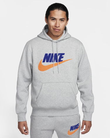 Dukserice Nike Club Fleece Hoodie 2XL Siva | FN3104-063, 0