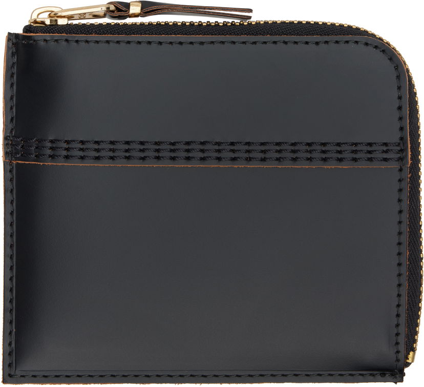 Novčanik Comme des Garçons COMME des GARÇONS Triple Stitch Leather Wallet Crna | SA3100TS