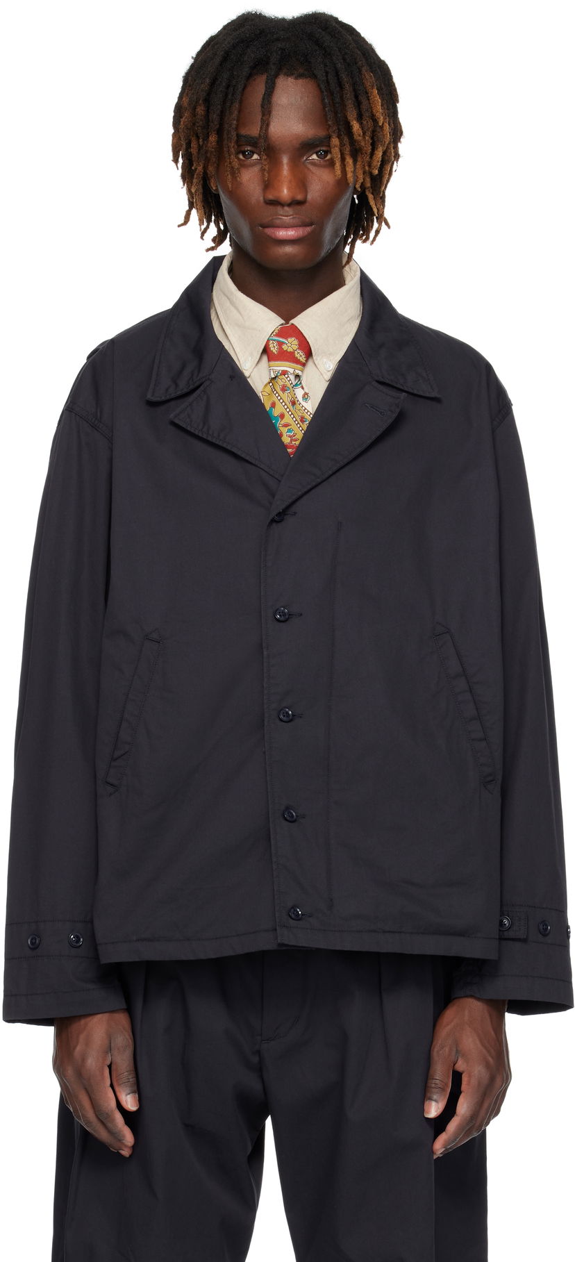 Jakna Engineered Garments Engineered Garments M41 Jacket Tamnoplava | 25S1D080