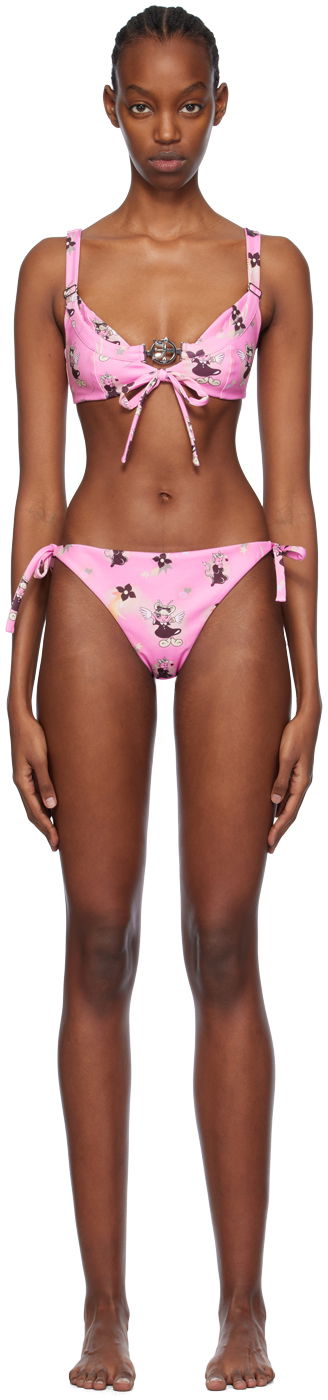 Kupaći kostimi Chopova Lowena Suski Print Bikini Ružičasta | 6418