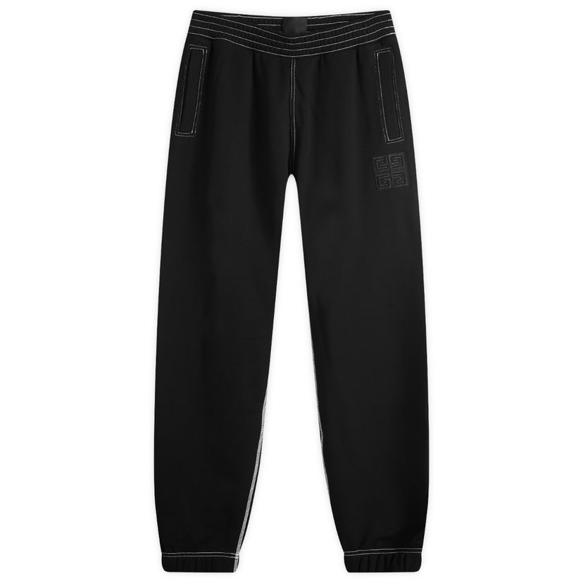 Trenirka Givenchy Casual Sweatpants With Contrast Stitching Crna | BM51DA3YPQ-004