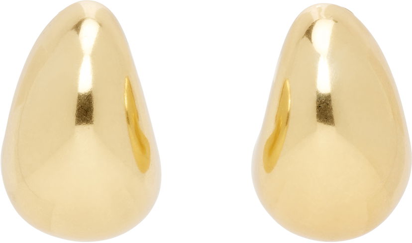 Naušnice Max Mara Max Mara Goldtone Clip-on Lobe Earrings Žuta | 2514751062600