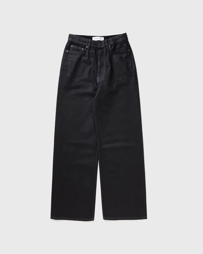 Jeans Samsoe Samsoe Samsøe & Samsøe Sashelly Foil Wide-Leg Jeans Crna | F24400117-BLACK-VOID-FOIL