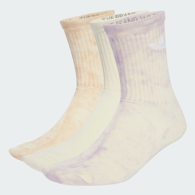 Čarape adidas Performance Tie-Dye Crew Socks 3 Pairs Ljubičasta | JY0238