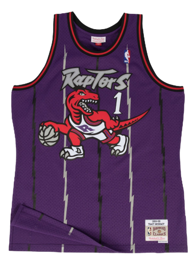 Dres Mitchell & Ness NBA Swingman Jersey Toronto Raptors Tracy McGrady Ljubičasta | SMJYGS18215-TRAPURP98TMC