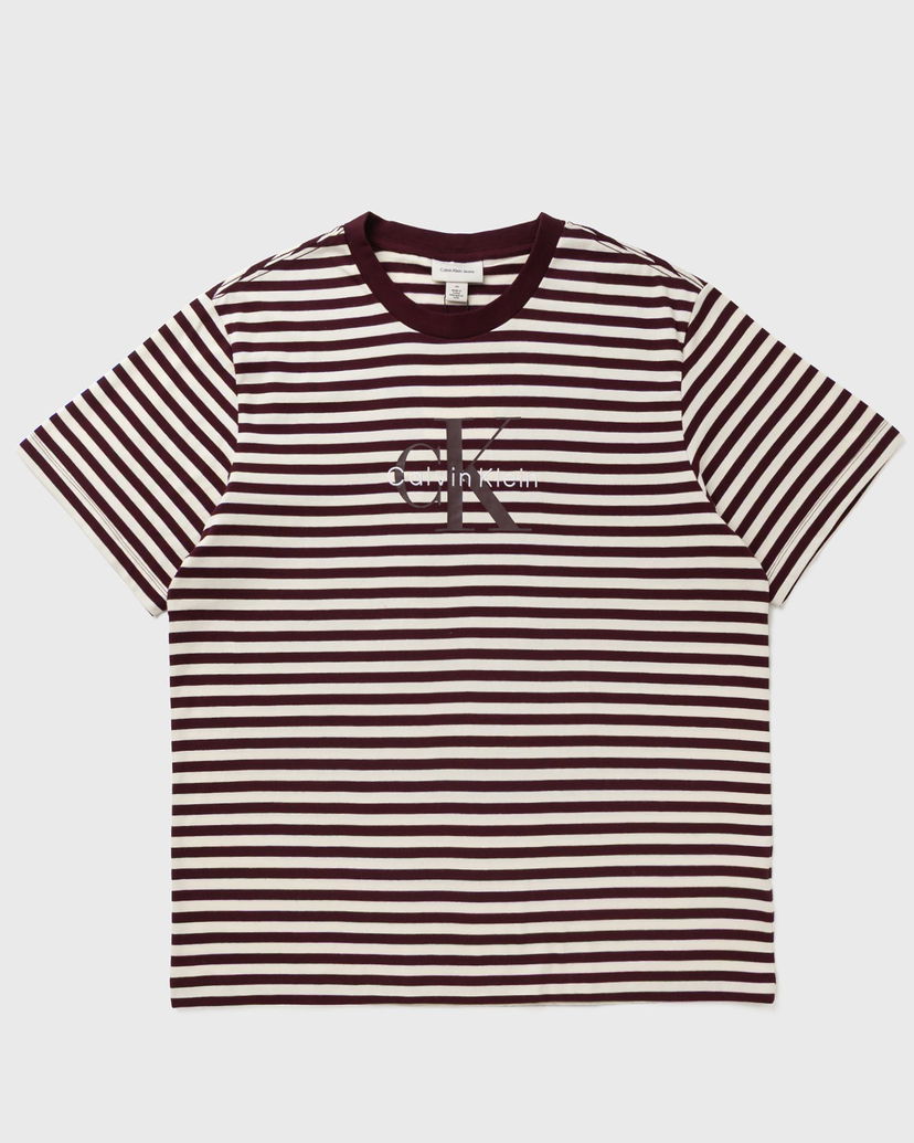 Majica kratkih rukava CALVIN KLEIN Striped Jersey Monogram T-Shirt Višebojno | LV04RD204GGR9