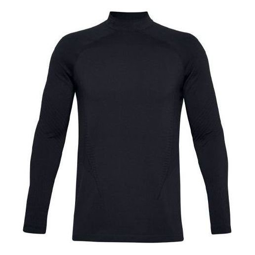 Džemper Under Armour Seamless Mock Long Sleeve Training Shirt Crna | 1356607-001, 0