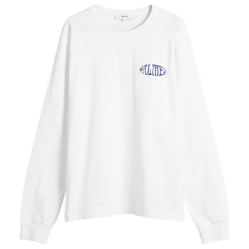 Majica kratkih rukava Palmes Palmes Angels Long Sleeve T-Shirt, Size Small Bijela | P15-0034-001
