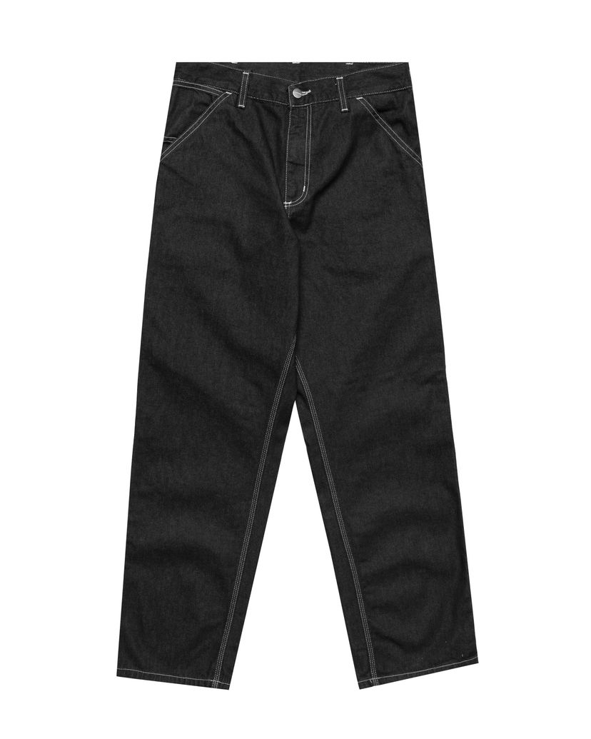 Jeans Carhartt WIP Carhartt WIP Single Knee Pants Crna | I034864-8902