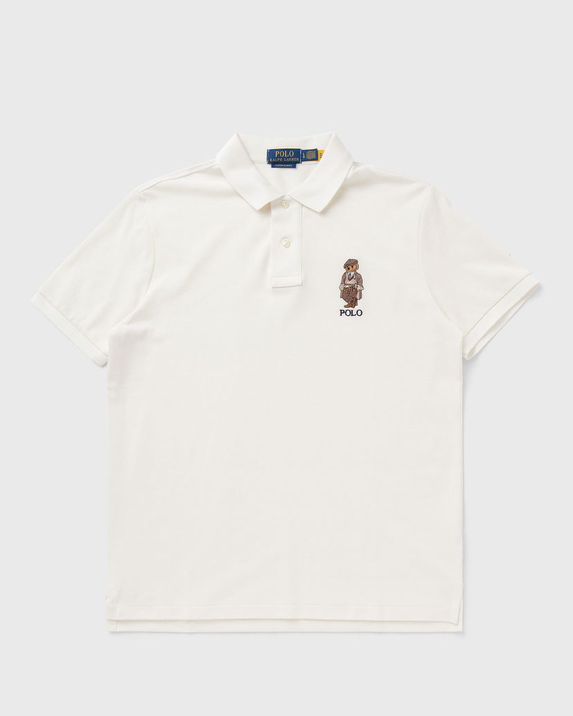 Polo majica Polo by Ralph Lauren Polo Bear Custom Slim Fit Polo Shirt Bijela | 710P00082001