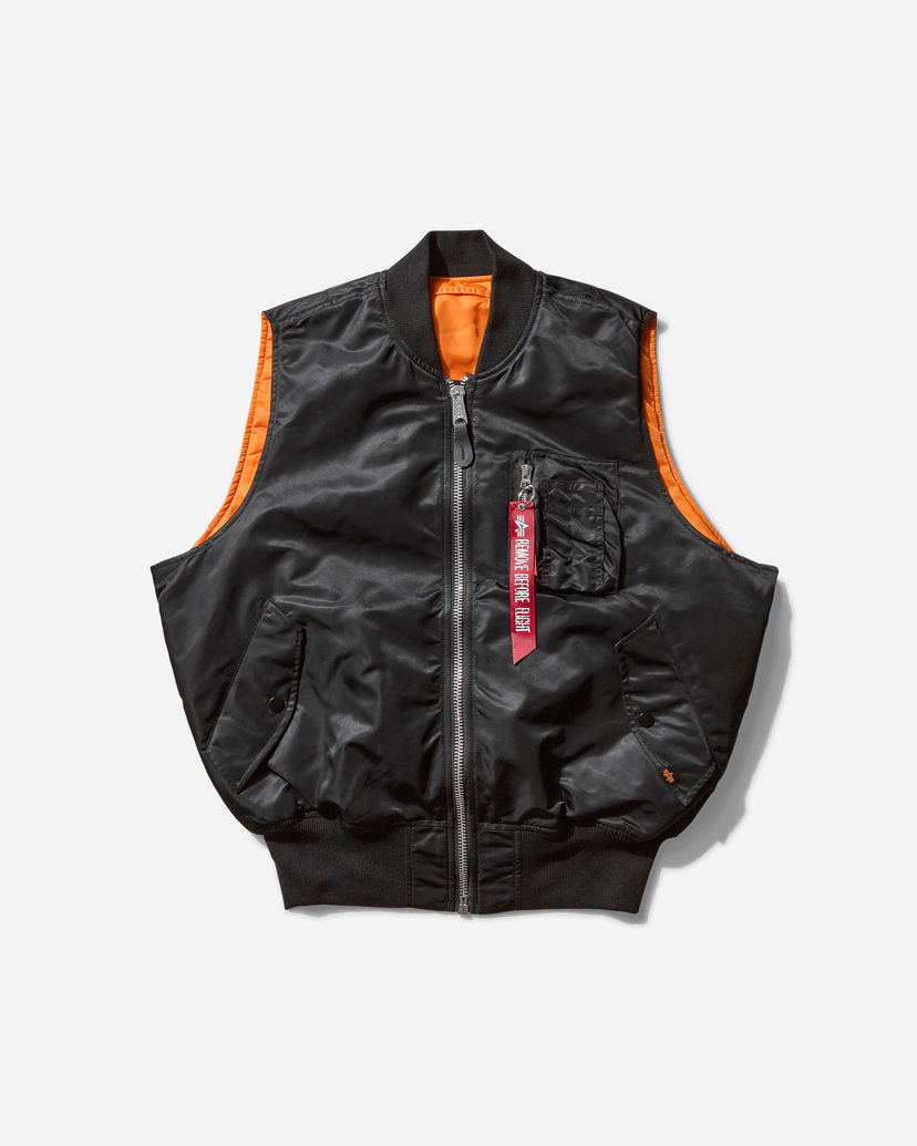 Prsluk Alpha Industries MA-1 Heritage Vest Crna | X156146 03