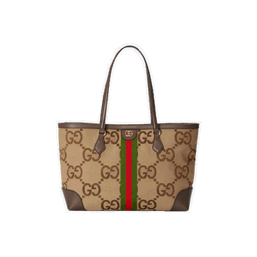 Tote bag Gucci Ophidia Jumbo GG Medium Tote Smeđa | 631685 UKMDG 2570, 0