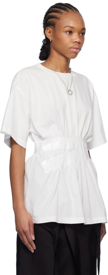 Majica kratkih rukava Maison Margiela MM6 Maison Margiela Taped Jersey T-Shirt Bijela | S52GC0335 M20048, 1