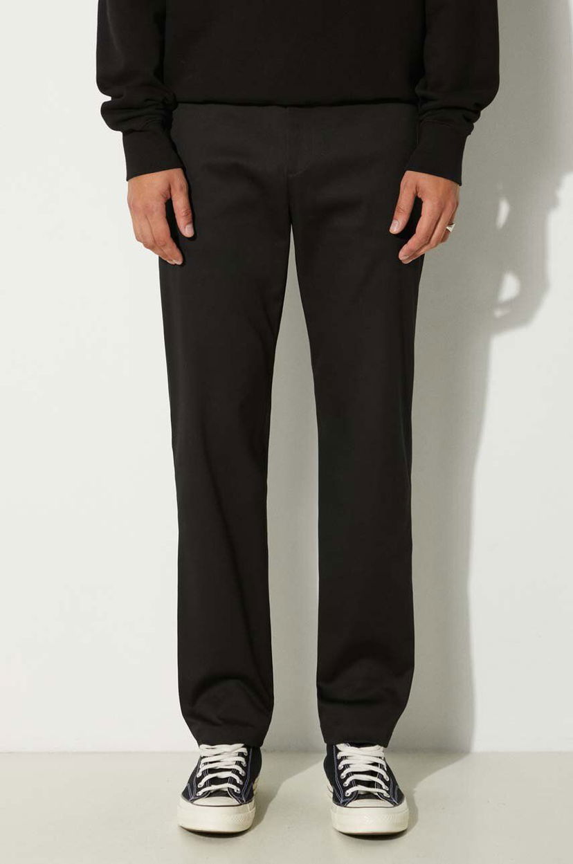 Hlače Paul Smith Paul Smith Straight-Leg Trousers Crna | M1R.055Z.N02138