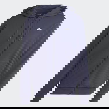 Dukserice adidas Originals Embroidered Zip Tamnoplava | IA3937, 4