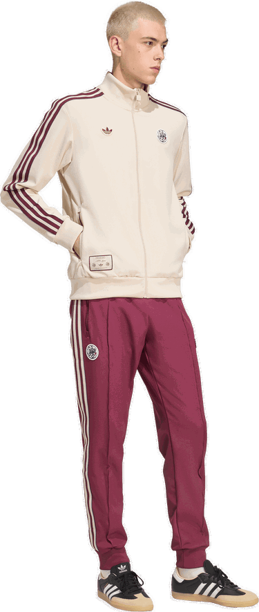 Jakna adidas Originals Ajax Amsterdam Terrace Icons Track Top Bež | jm7347, 5