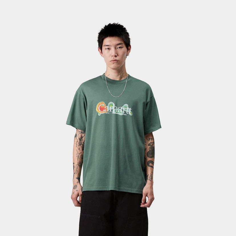 Majica kratkih rukava Carhartt WIP WIP Experiential T-Shirt Zelena | I035442_9