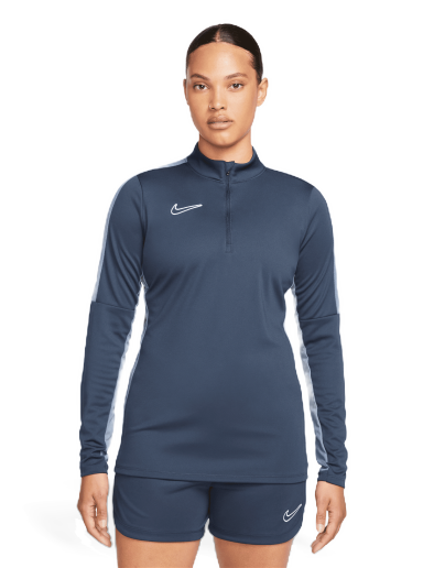 Majica kratkih rukava Nike fotbalový tréninkový top Dri-FIT Academy Siva | DX0513-452