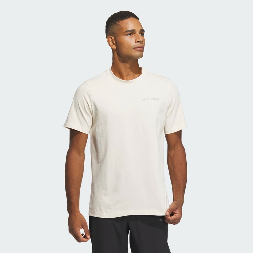 Majica kratkih rukava adidas Performance Graphic Short Sleeve Polygiene 230 GSM Bijela | IS0287
