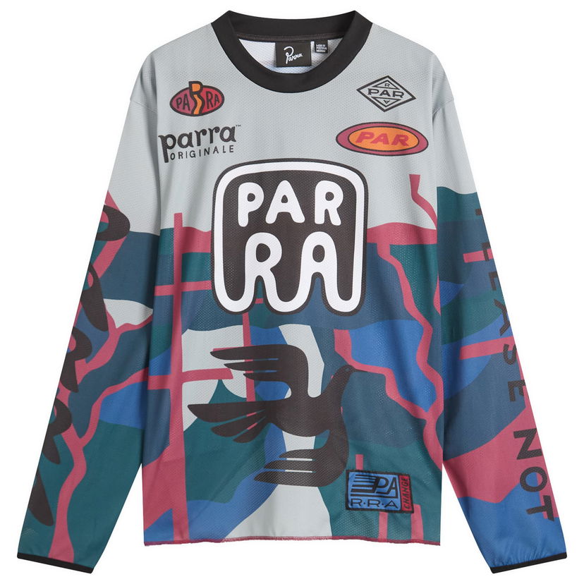 Majica kratkih rukava By Parra Parra Dirt Jumper Long Sleeve T-Shirt Višebojno | 54135-GRY