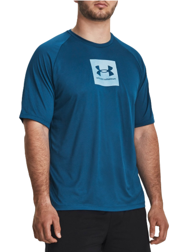Majica kratkih rukava Under Armour Tech™ Print Fill Tee Tirkiz | 1380785-426