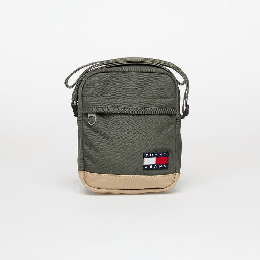 Torba za rame Tommy Hilfiger Tommy Jeans Ess Daily Square Bag Zelena | AM0AM13265 MRH