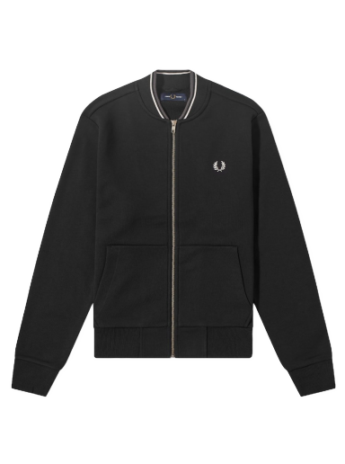 Bomber jakna Fred Perry Zip Bomber Crna | J7504-184