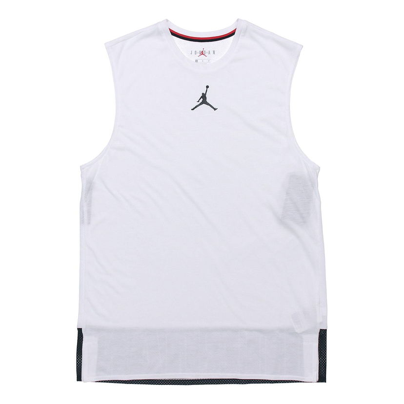 Majica bez rukava Jordan Jordan Basketball Training Sleeveless Vest Bijela | CJ4576-100