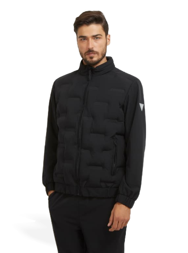Jakna GUESS Front All Over Logo Puffer Crna | Z3BL05WFPD0