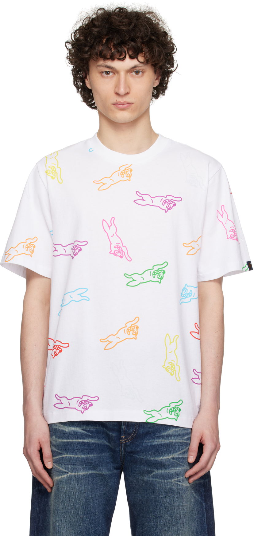 Majica kratkih rukava BBC IceCream ICECREAM Running Dog T-Shirt Bijela | IC24278