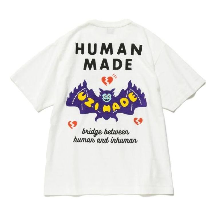 Majica kratkih rukava Human Made HUMAN MADE x Uzi Made #1 Graphic T-Shirt Bijela | XX23TE006