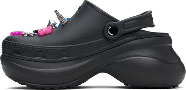 Odjeća Balenciaga Balenciaga Crocs Edition Jibbitz Mules Crna | 720762 W0FOW, 2