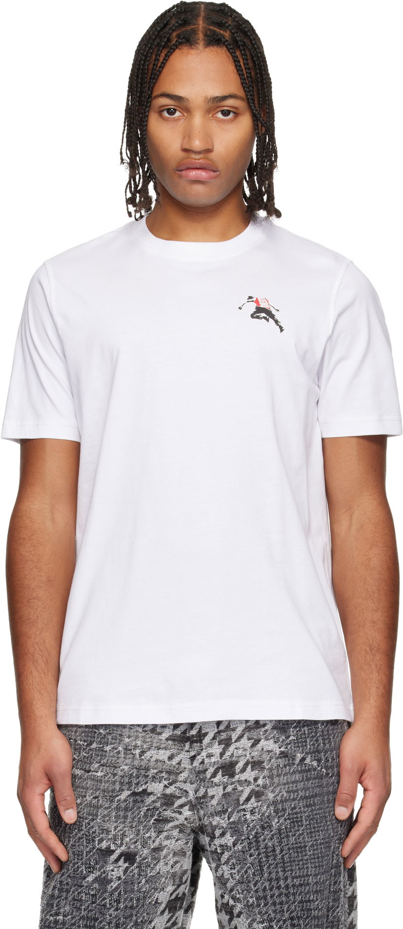 Majica kratkih rukava Diesel Graphic T-Shirt Bijela | A18668-0QIAM-100