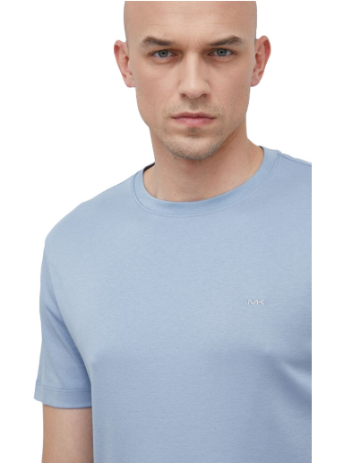 Majica kratkih rukava Michael Kors Sleek My Crew T-Shirt Plava | CF15FJ2C93