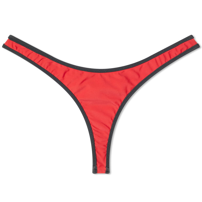 Gaćice Miaou Miaou Jo Thong Bikini Bottom, Size Medium Crvena | 2031SWCRS