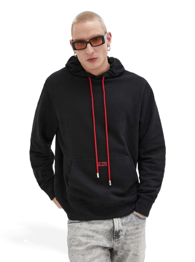 Dukserice GCDS Cotton Hoodie Crna | CC94M100105
