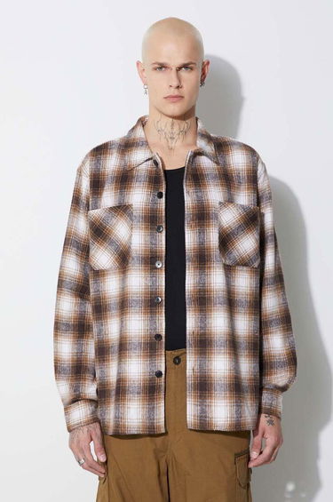 Košulja TAIKAN Heavyweight Plaid Shirt Bež | TW0003.BRN, 0
