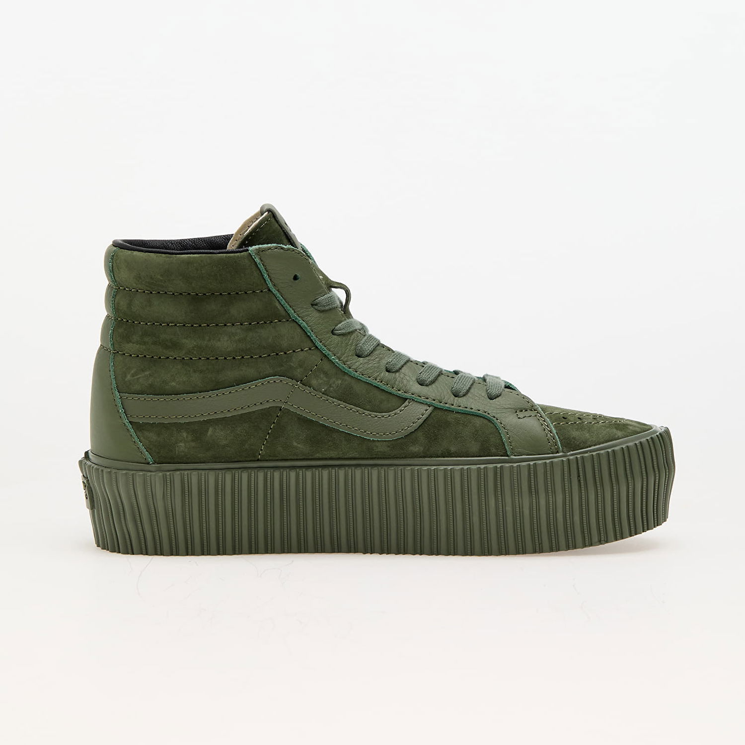 Tenisice i cipele Vans Sk8-Hi Reissue 38 Platform LX Suede/Leather Army Zelena | VN000CNFARM1, 1