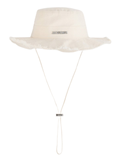 Šešir Jacquemus Le Bob Artichaut Large Brim Bucket Hat Bež | 213AC002-5001-110