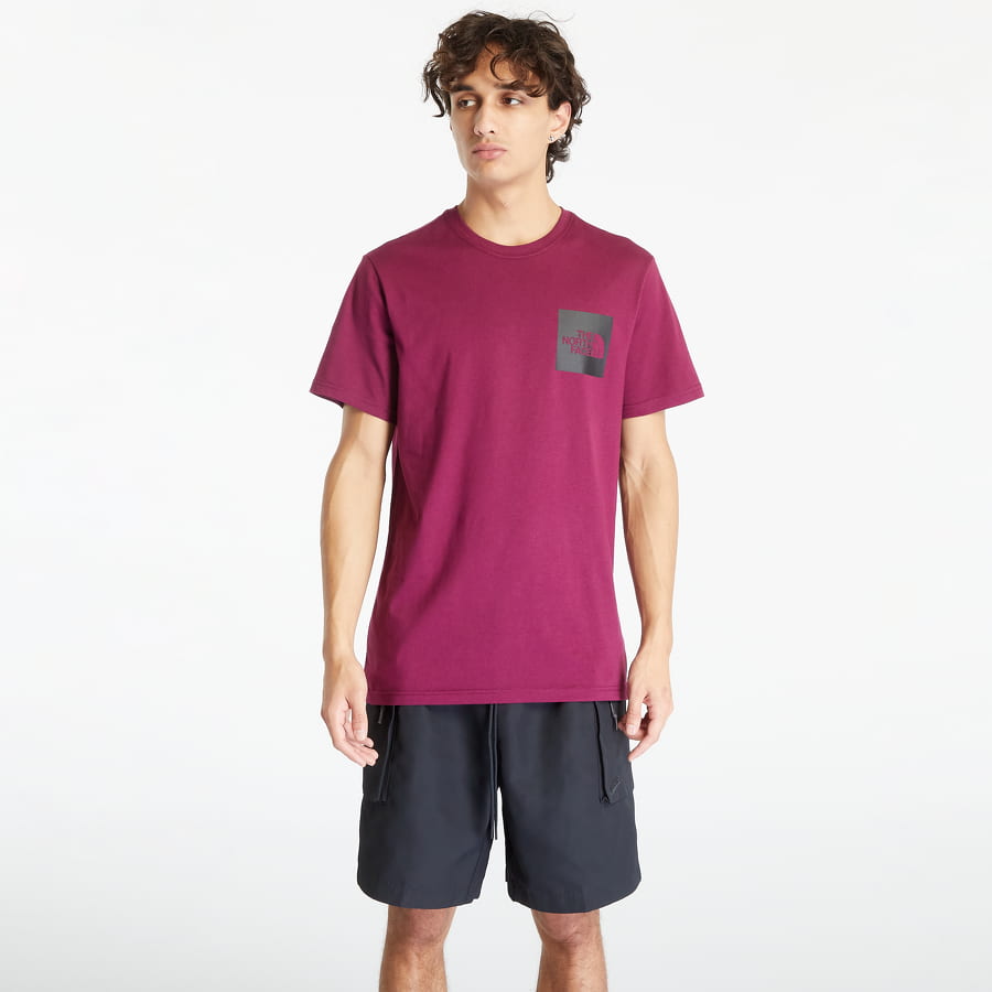 Majica kratkih rukava The North Face S/S Fine Tee Boysenberry Ružičasta | NF00CEQ5I0H1, 0